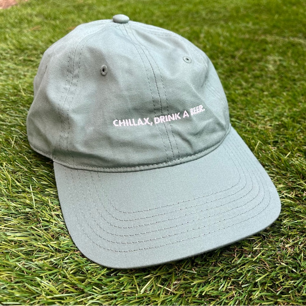Chillax Drink A Beer Hat 10 Barrel Brewing Portland Oregon Brewery Dad Cap
